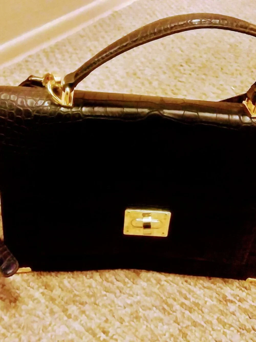 IMAN satchel with strap